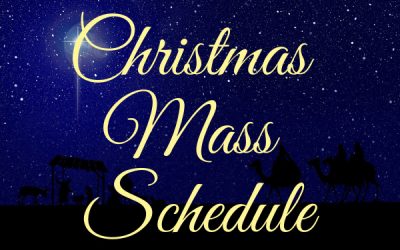 Christmas Liturgy Schedule