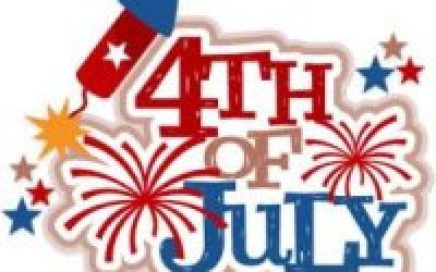 IMPORTANT 4TH OF JULY INFORMATION!