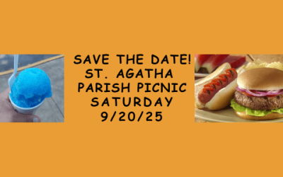 Save the Date – 2025 Parish Picnic September 20th!