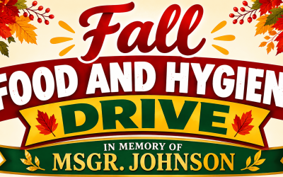 Fall Food and Hygiene Drive